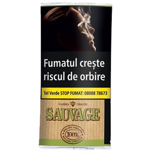 Tutun Flandria Sauvage 30g (+ foite) - fara aditivi
